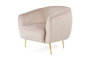 Atelier Del Sofa Sillón Orejero Beige 70x82x82 cm